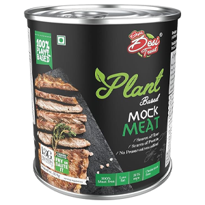 Desi Treat Vegan Mock Meat, 800G | Plant Based Meat | Ready To Cook | No Preservatives